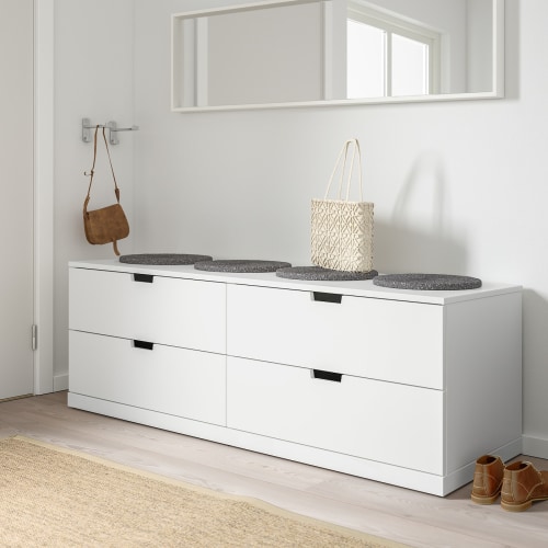 Ikea nordli chest of 4 hot sale drawers